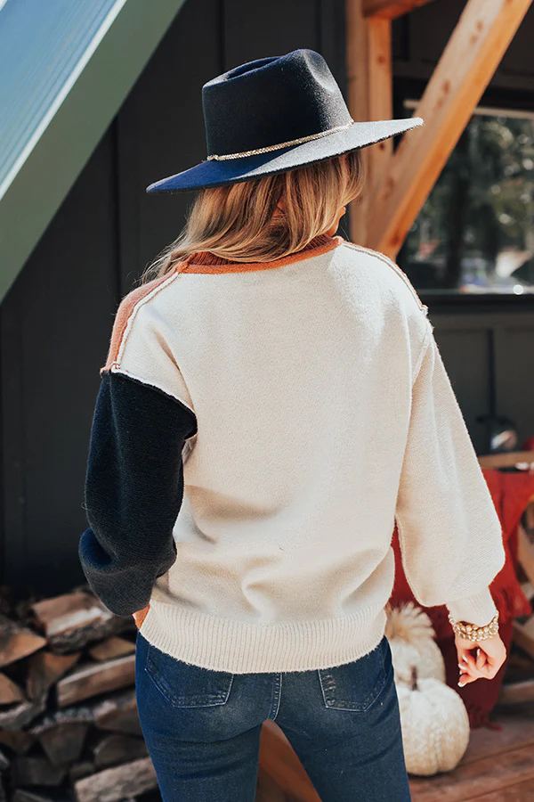 Salem Snuggles Colorblock Sweater - Image 6
