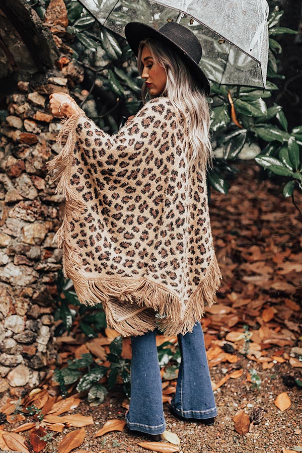 Salted Caramel Latte Poncho - Image 6