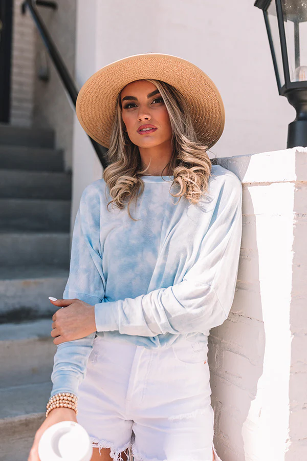 Scattered Light Tie Dye Shift Top - Image 4