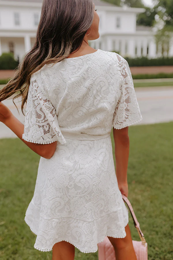 Seal My Fate Lace Dress - Image 6
