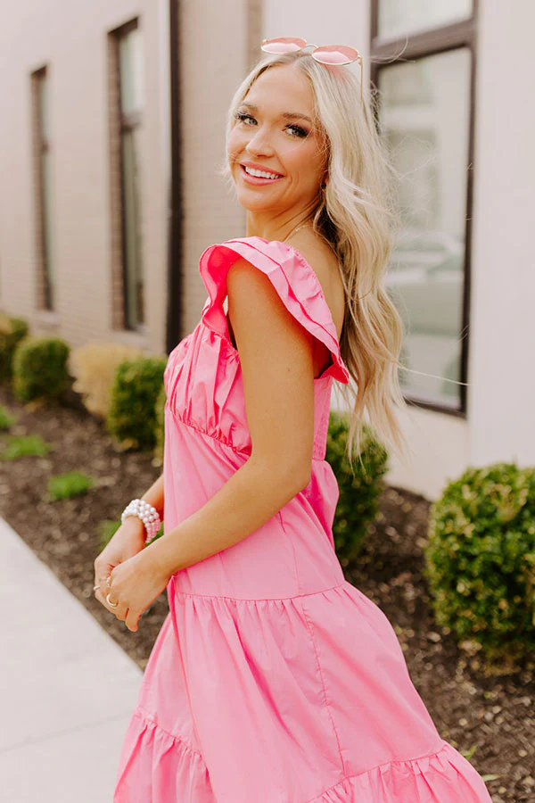 Seaside Serenity Midi In Pink - Image 5