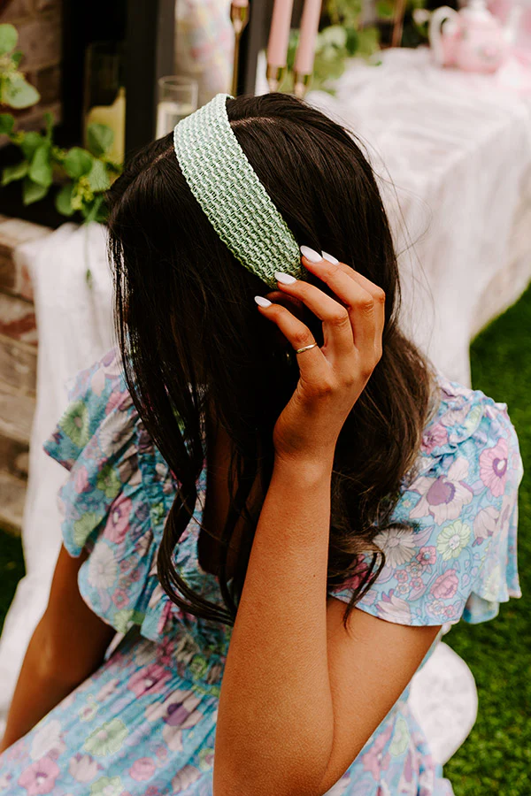 Seaside Serenity Woven Headband - Image 2