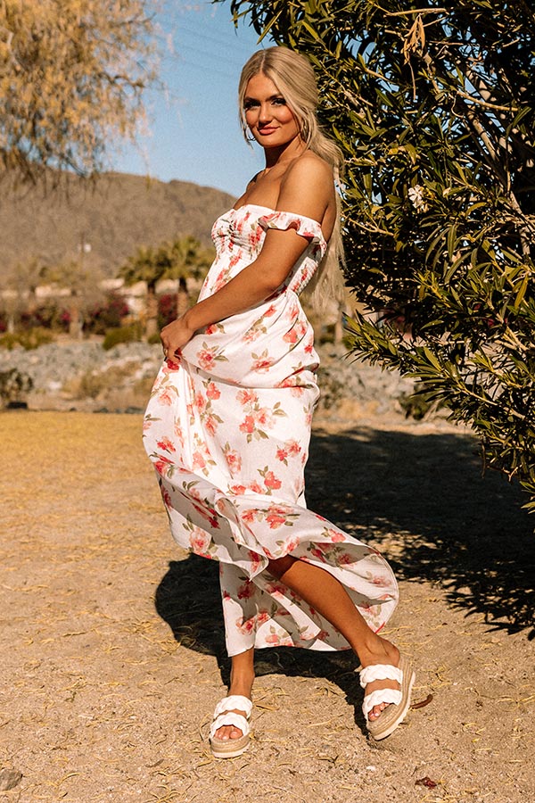 Secret Hideaway Floral Midi - Image 7