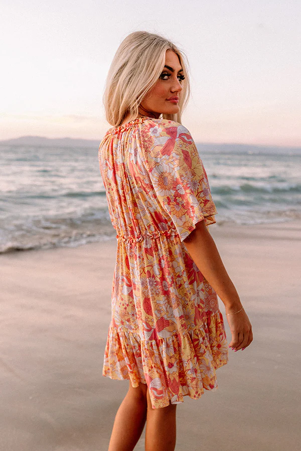 Seeking The Shore Shift Dress in Primrose Yellow - Image 10