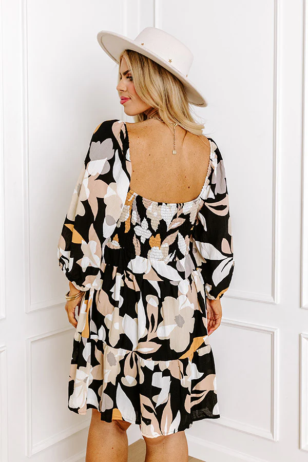 Sending Love To You Floral Mini Dress Curves - Image 4