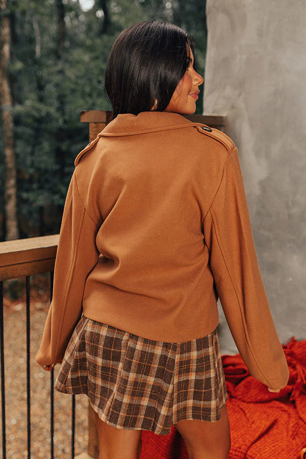 Simply Grand Jacket in Camel - Image 7