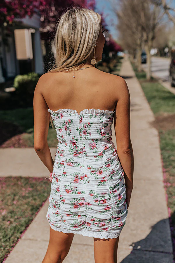 Sippin' In Seychelles Ruched Dress - Image 6