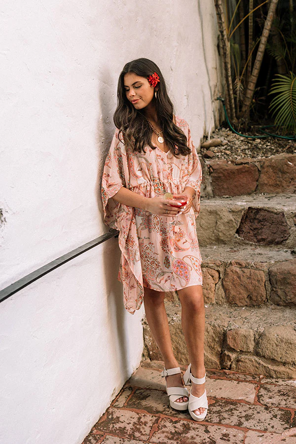 Sitting By The Water Paisley Dress - Image 6
