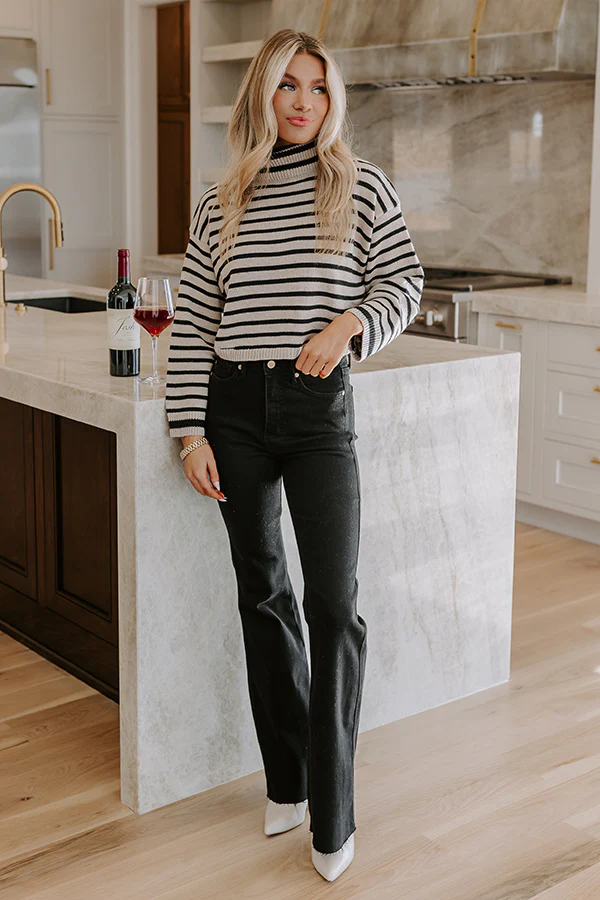 Ski Lodge Travels Stripe Sweater - Image 3