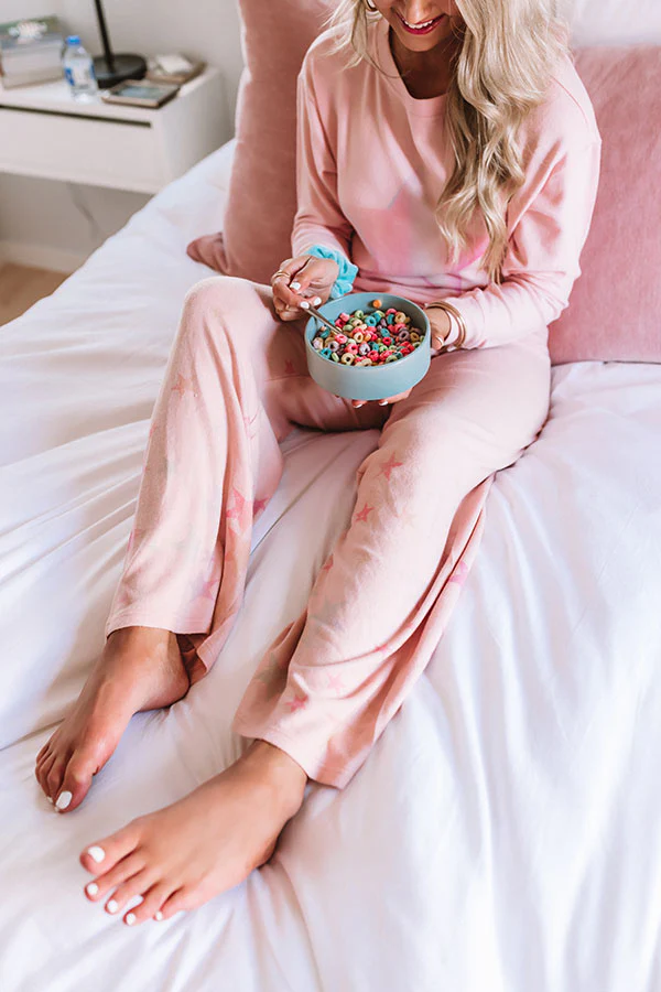 Sleep On It Pants In Pink - Image 2