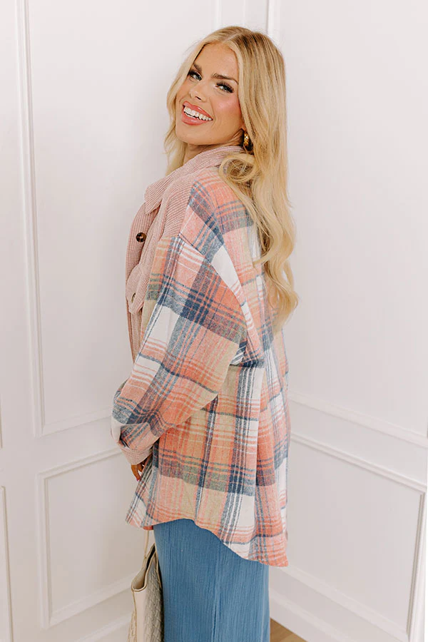 So Plaid You're Mine Jacket Curves - Image 3