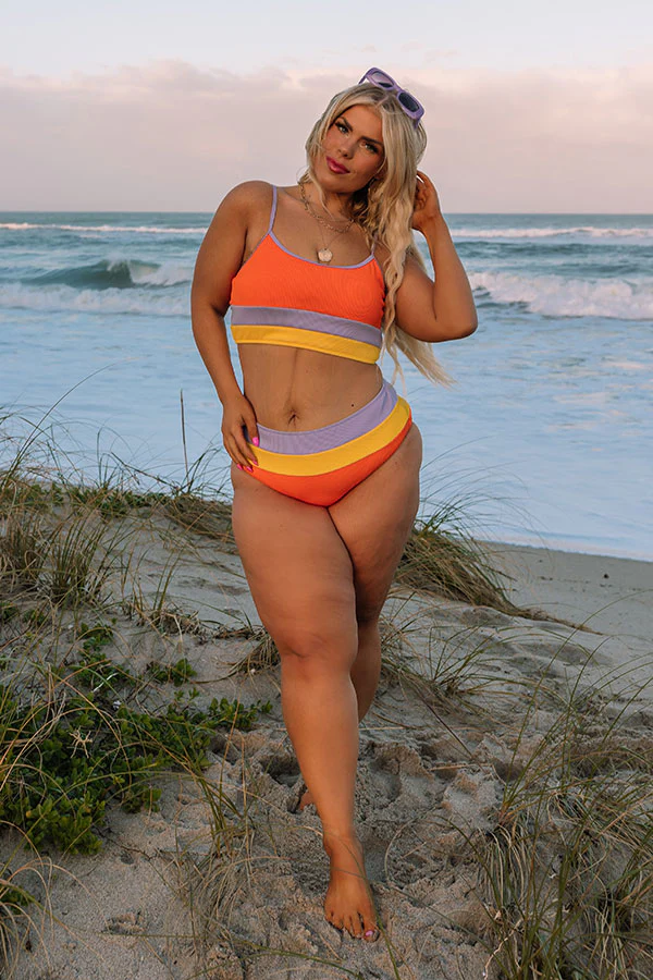 South Beach Babe High Waist Bikini Bottom Curves - Image 5