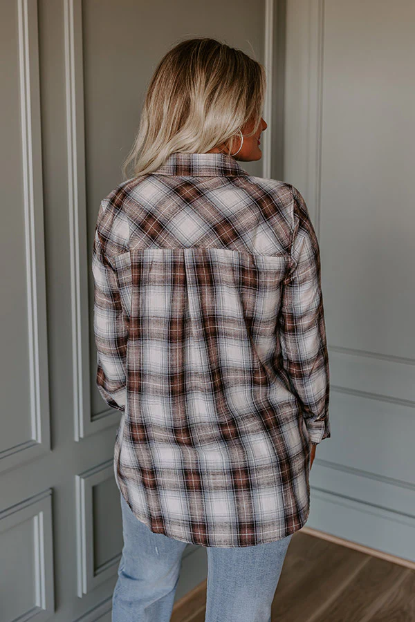 Spiced Latte Love Flannel - Image 4