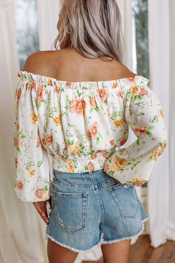 Spring Into Action Floral Top - Image 7