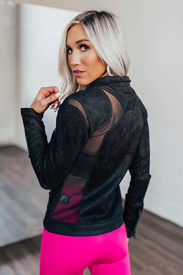 Sprinting To Happy Hour Mesh Jacket - Image 8