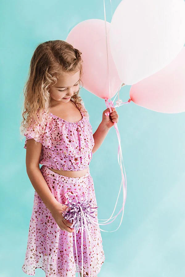 Stars Align Children's Off Shoulder Top - Image 3