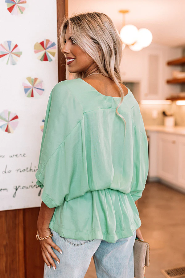 Stay Stunning Top In Mint - Image 5