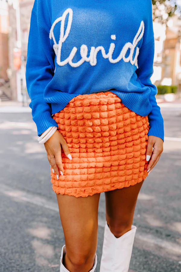 Stunning Vibes Skirt In Orange - Image 2