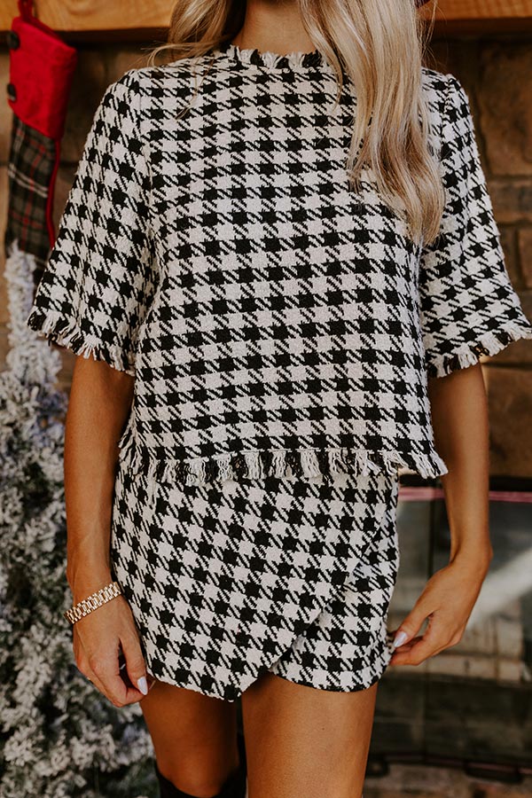 Style Sense Tweed Top - Image 3