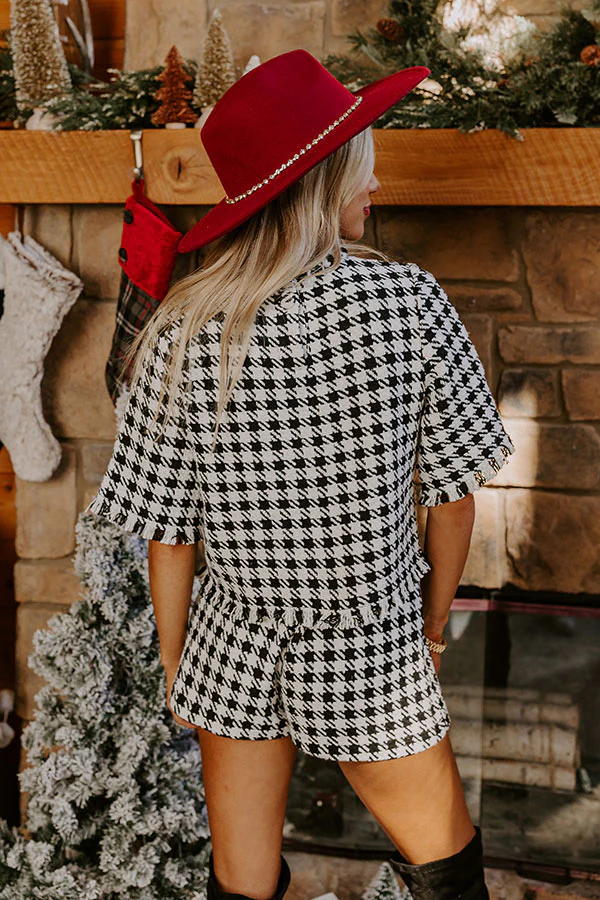 Style Sense Tweed Top - Image 4