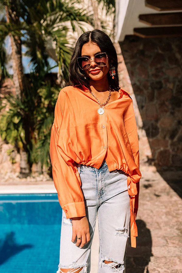 Sunny Spritzer Button Up - Image 3