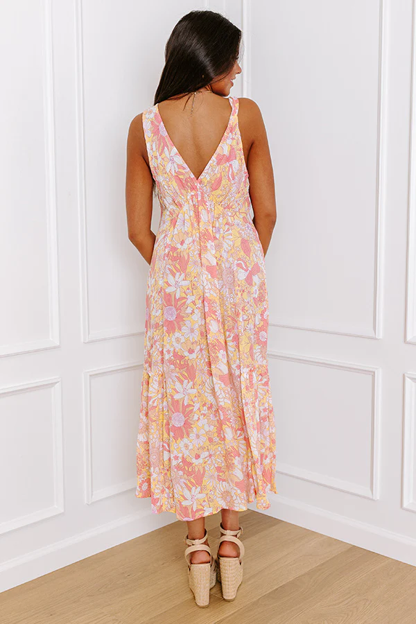 Sunshine Situation Floral Midi - Image 4