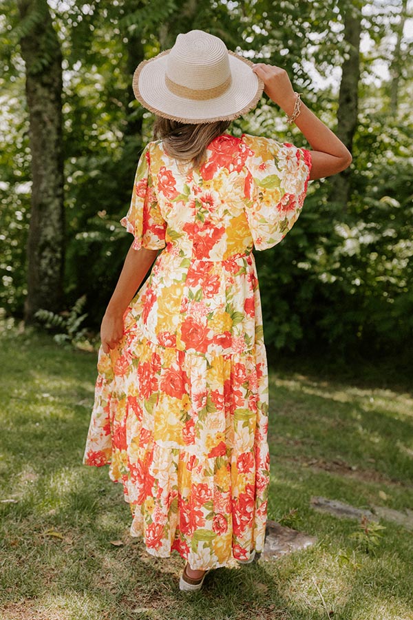 Sway The Night Away Floral Midi - Image 10