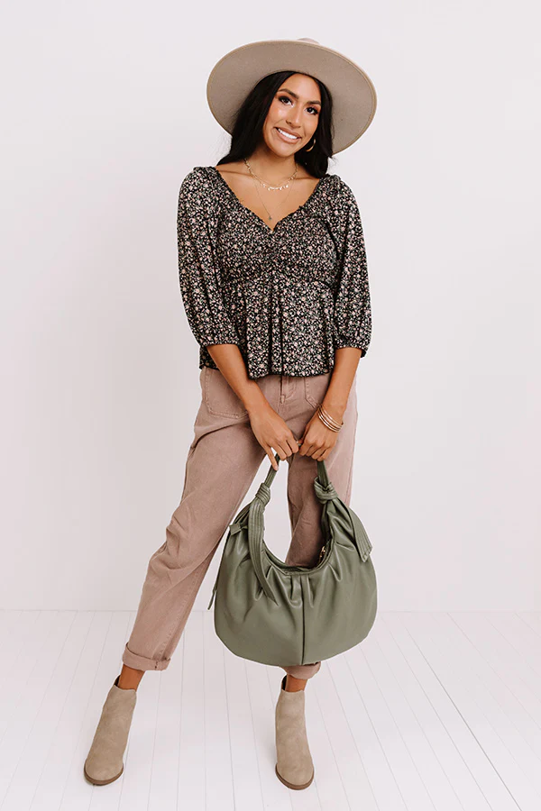 Sweet As Heaven Smocked Top In Pink - Image 9