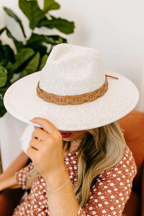 Sweet Charisma Felt Fedora In Birch - Image 5