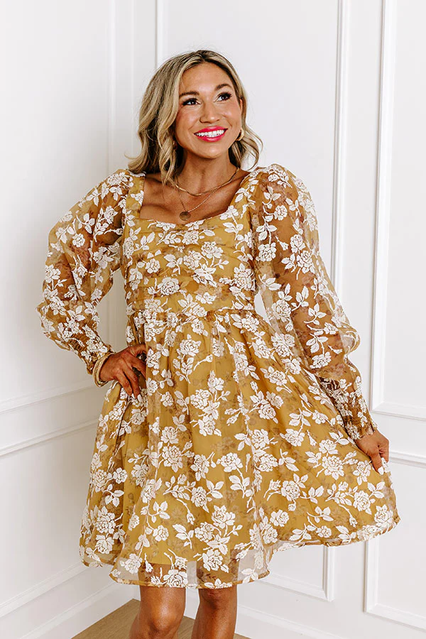 Sweet Sayings Mini Dress - Image 3