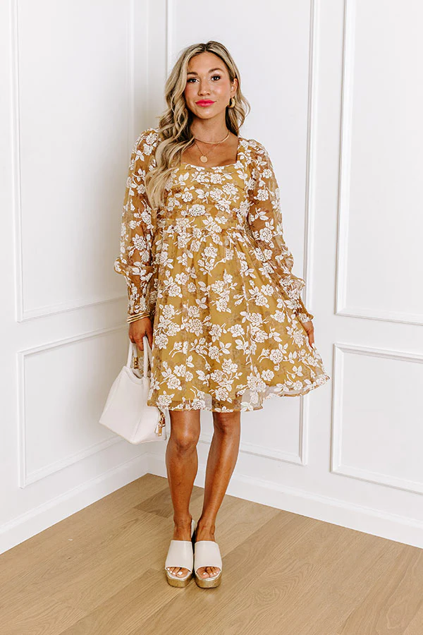 Sweet Sayings Mini Dress - Image 6