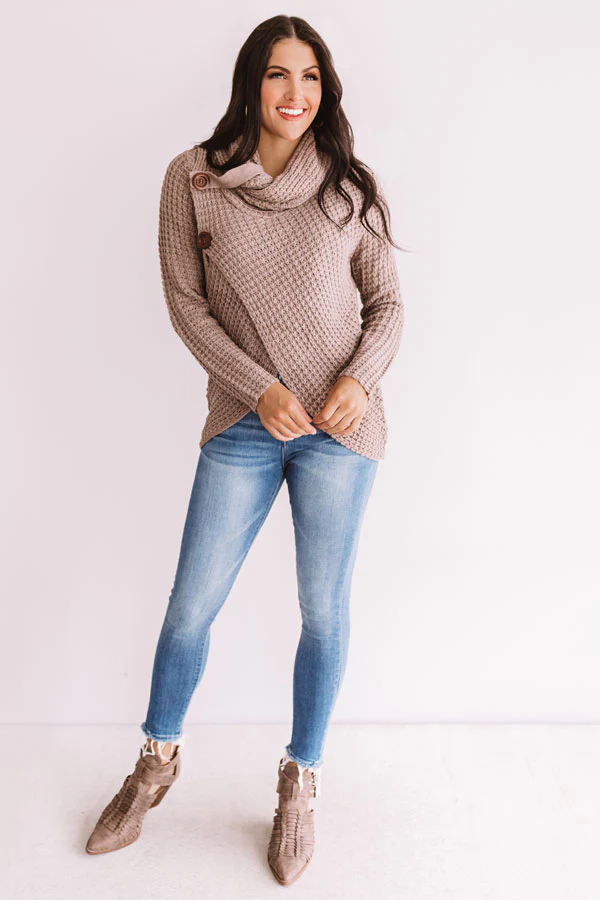 Sweeter Than Cider Sweater in Dusty Purple - Image 2