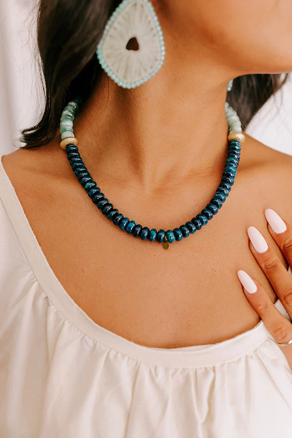 Swizzle Semi Precious Necklace - Image 2