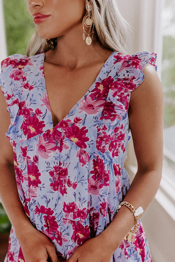 Taking Notes Floral Babydoll Dress - Image 3