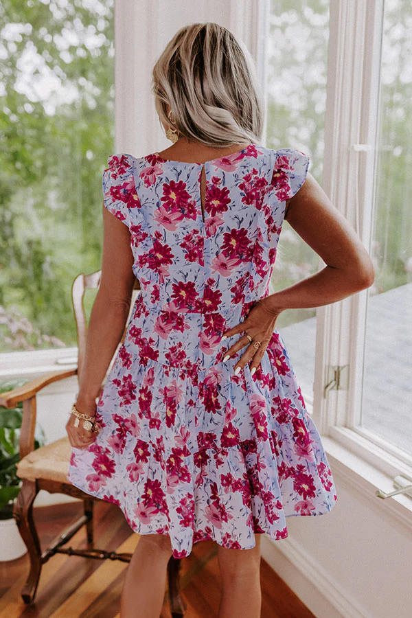 Taking Notes Floral Babydoll Dress - Image 5