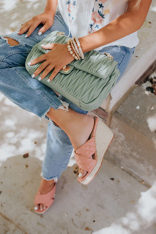 The Ammar Wedge In Blush - Image 2