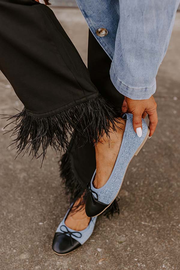 The Annie Denim Flat - Image 4