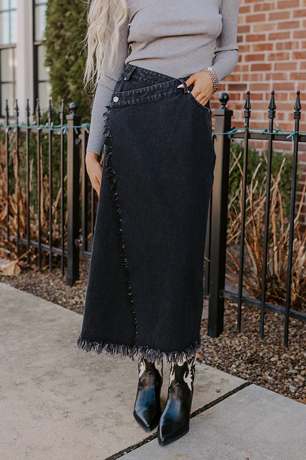 The Ashley Denim Skirt - Image 2