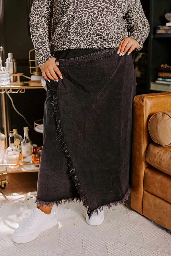 The Ashley Denim Skirt Curves - Image 3