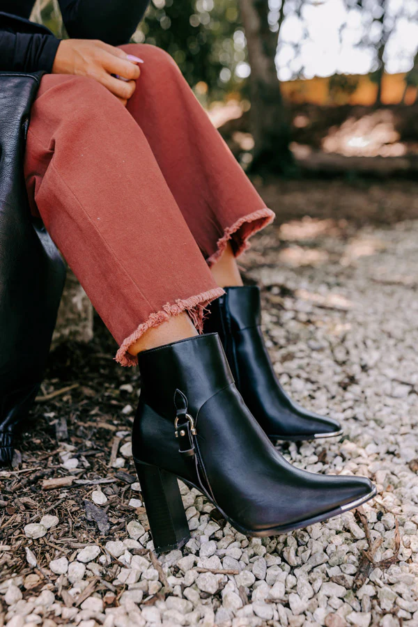 The Aurora Faux Leather Bootie - Image 3