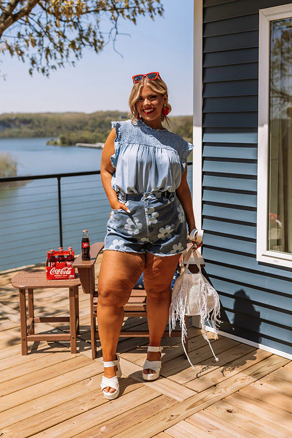 The Becca High Waist Shorts Curves - Image 5