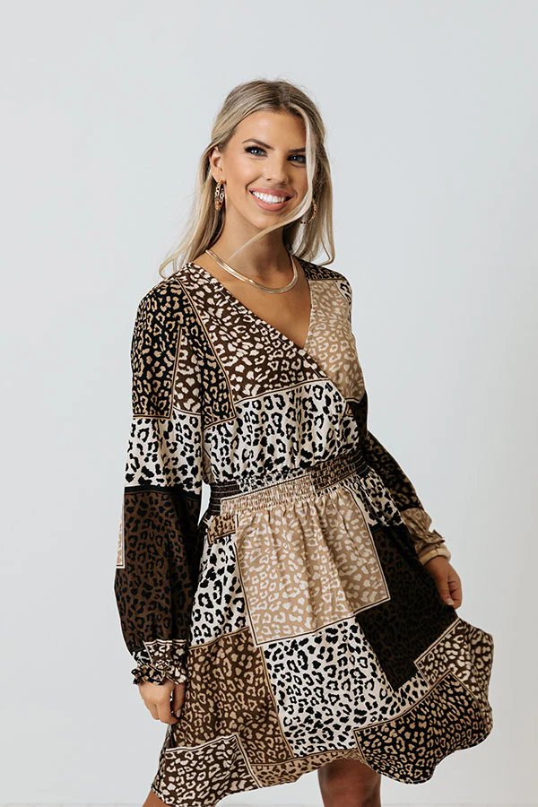 The Bellatorra Leopard Dress - Image 3