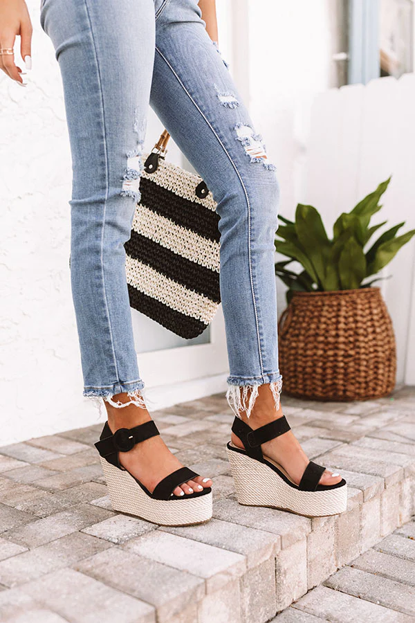 The Bowen Wedge In Black - Image 2
