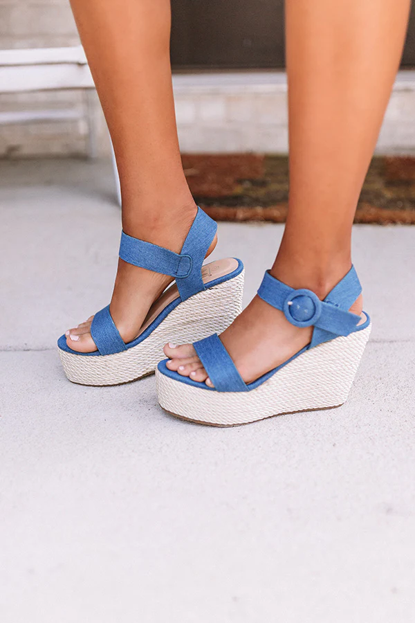 The Bowen Wedge In Blue - Image 3