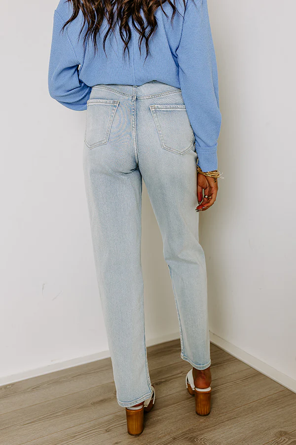 The Caylynn High Waist Distressed Jean - Image 5