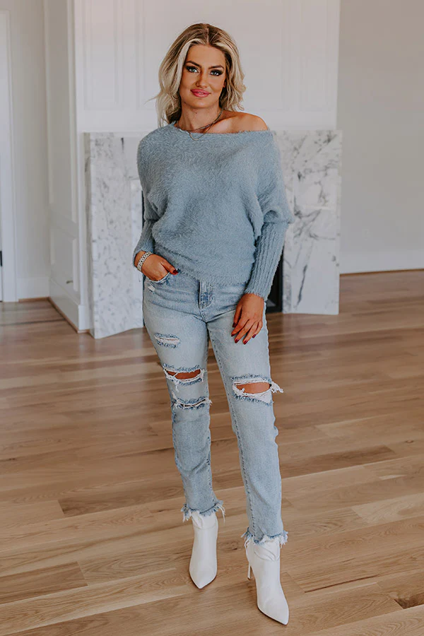 The Cely High Waist Distressed Jean - Image 7