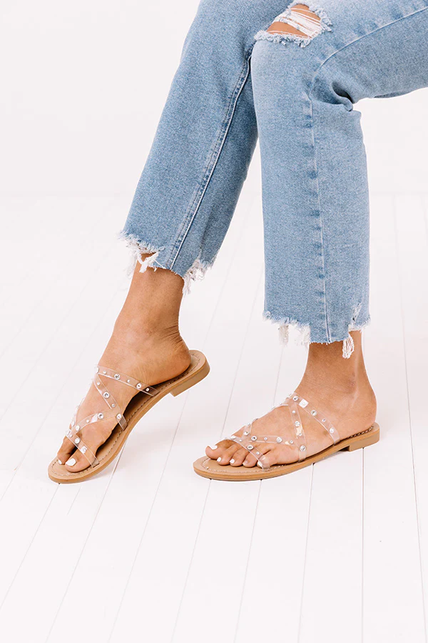 The Coralie Rhinestone Sandal - Image 2
