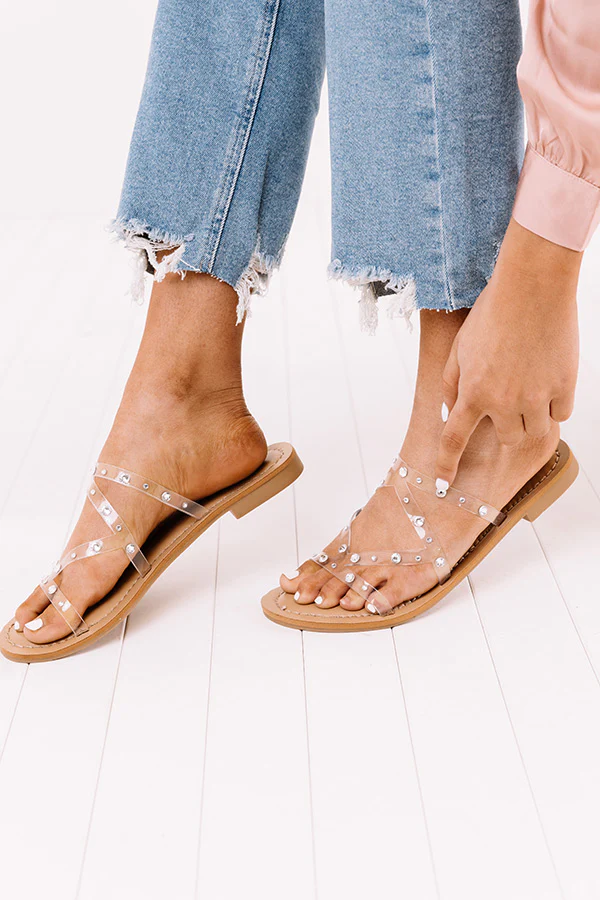 The Coralie Rhinestone Sandal - Image 3