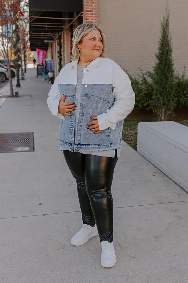 The Dex Denim Jacket Curves - Image 3