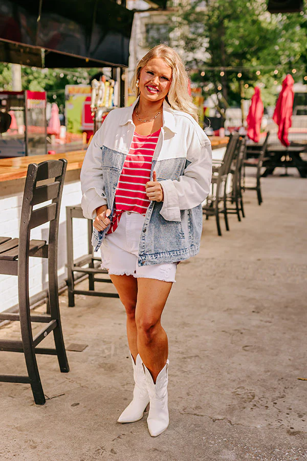 The Dex Denim Jacket Curves - Image 6